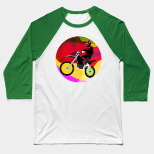 Motocross Baseball T-Shirt